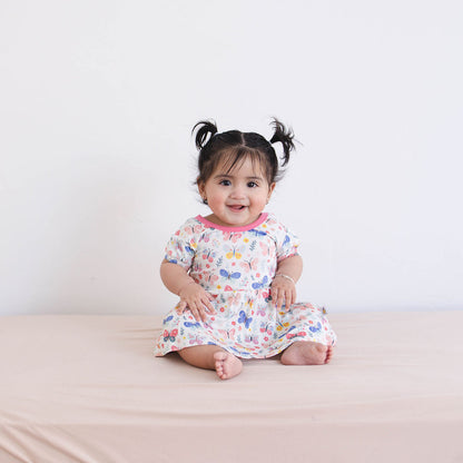 blossom breeze - soft bamboo pajamas for toddlers – Passiflora Kidz