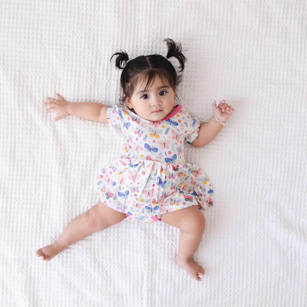 blossom breeze -Soft bamboo pajamas for toddlers – Passiflora Kidz