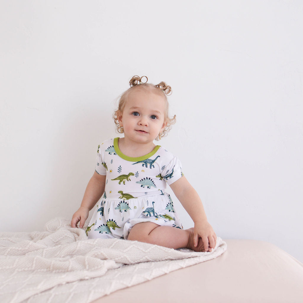 prehistoric pals - Soft bamboo pajamas for toddlers – Passiflora Kidz