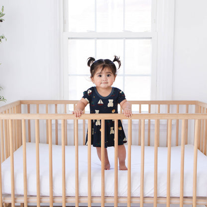 vintage playroom - Soft bamboo pajamas for toddlers – Passiflora Kidz