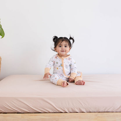 secret garden - Eczema-friendly bamboo pajamas for babies with sensitive skin